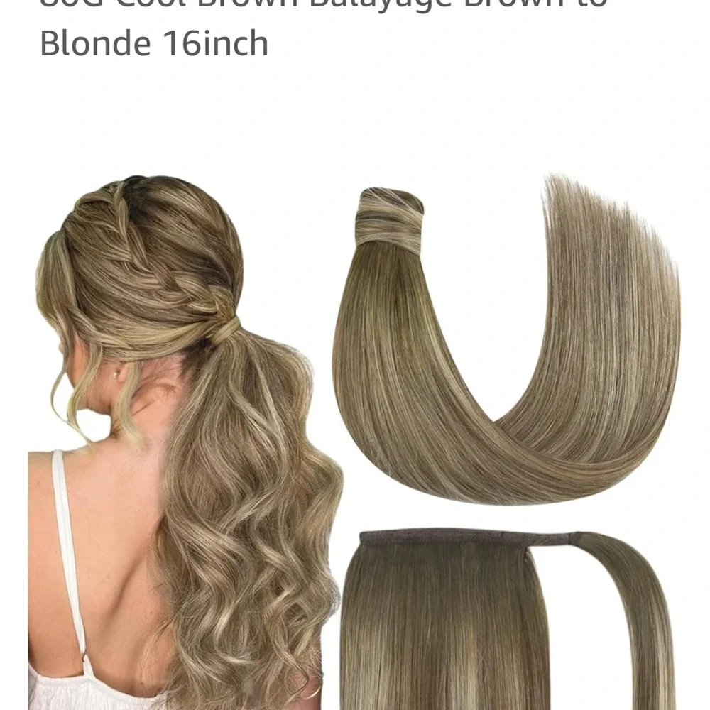 Natural Brown Hair Extensions - Picture 4 of 4